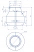 Цоколь стеклопластиковый Д-276х425 Н-540 - Официальный сайт ООО МСТ в Сочи - производство опор освещения и металлоконструкций.